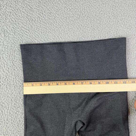 Spanx Seamless Compression Leggings Heather Gray Women’s Size Medium - Picture 7 of 10